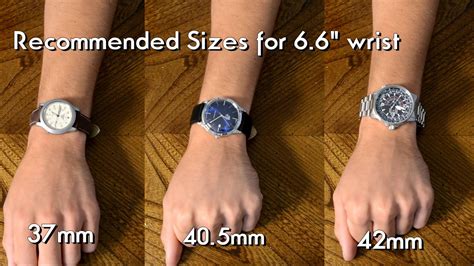 omega watch size